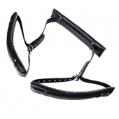 Черные кожаные стропы для фиксации Anonymo - ToyFa - купить с доставкой в Керчи