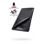 Черная простыня для секса из ПВХ - 220 х 200 см. - ToyFa - купить с доставкой в Керчи