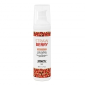 Разогревающее массажное масло  с ароматом клубники Gourmet Strawberry - 50 мл. - Exsens - купить с доставкой в Керчи