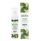 Разогревающее массажное масло с ароматом мохито Gourmet Mint Mojito - 50 мл. - Exsens - купить с доставкой в Керчи
