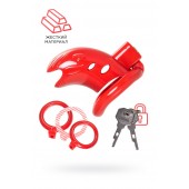 Красный мужской пояс верности из пластика - ToyFa - купить с доставкой в Керчи