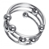 Большое металлическое кольцо под головку пениса - ToyFa - купить с доставкой в Керчи