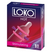 Стимулирующая насадка на пенис LOKO HOT с возбуждающим эффектом - Sitabella - в Керчи купить с доставкой