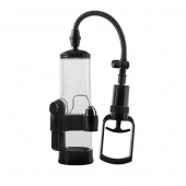 Прозрачная вакуумная помпа с вибрацией Vibrating Penis Pump - Dream Toys - в Керчи купить с доставкой