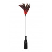 Стек-щекоталка Sweet Caress Feather Whip - 58 см. - Sweet Caress - купить с доставкой в Керчи