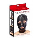 Маска-шлем с прорезями для глаз и рта - Fetish Tentation - купить с доставкой в Керчи