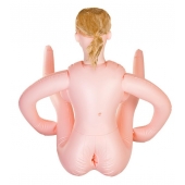 Надувная секс-кукла с реалистичной головой и поднятыми ножками - ToyFa - в Керчи купить с доставкой