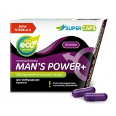 Возбуждающее средство для мужчин Mans Power plus - 10 капсул (0,35 гр.) +1 в подарок - SuperCaps - купить с доставкой в Керчи