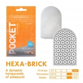 Карманный мастурбатор HEXA-BRICK - Tenga - в Керчи купить с доставкой