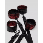 Изысканный набор фиксаций на кровати Reversible Under Mattress Restraint Set - Fifty Shades of Grey - купить с доставкой в Керчи