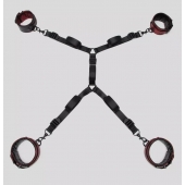 Изысканный набор фиксаций на кровати Reversible Under Mattress Restraint Set - Fifty Shades of Grey - купить с доставкой в Керчи