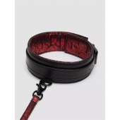 Стильный ошейник с поводком Reversible Faux Leather Collar and Lead - Fifty Shades of Grey - купить с доставкой в Керчи