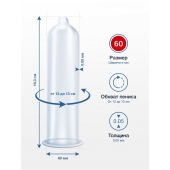 Презервативы MY.SIZE размер 60 - 10 шт. - My.Size - купить с доставкой в Керчи
