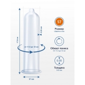 Презервативы MY.SIZE размер 57 - 3 шт. - My.Size - купить с доставкой в Керчи