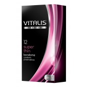 Ультратонкие презервативы VITALIS PREMIUM super thin - 12 шт. - Vitalis - купить с доставкой в Керчи