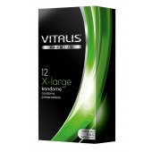 Презервативы увеличенного размера VITALIS PREMIUM x-large - 12 шт. - Vitalis - купить с доставкой в Керчи