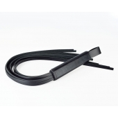 Черная кожаная плеть  Клео  - 60 см. - Sitabella - купить с доставкой в Керчи