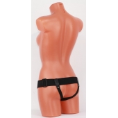 Универсальные черные трусики для страпона - БДСМ Арсенал - купить с доставкой в Керчи