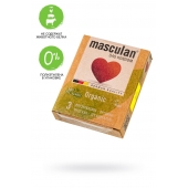 Экологически чистые презервативы Masculan Organic - 3 шт. - Masculan - купить с доставкой в Керчи
