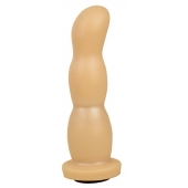 Телесная рельефная насадка Harness - 14,2 см. - LOVETOY (А-Полимер) - купить с доставкой в Керчи