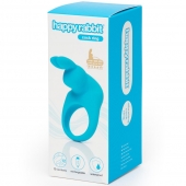 Голубое эрекционное виброкольцо Happy Rabbit Rechargeable Rabbit Cock Ring - Happy Rabbit - в Керчи купить с доставкой