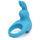 Голубое эрекционное виброкольцо Happy Rabbit Rechargeable Rabbit Cock Ring - Happy Rabbit - в Керчи купить с доставкой