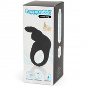 Черное эрекционное виброкольцо Happy Rabbit Rechargeable Rabbit Cock Ring - Happy Rabbit - в Керчи купить с доставкой