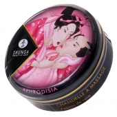 Массажная свеча Rose Petals с ароматом розы - 30 мл. - Shunga - купить с доставкой в Керчи