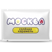 Универсальная смазка с ароматом солёной карамели  Москва Вкусная  - 10 мл. - Москва - купить с доставкой в Керчи