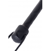 Чёрный стек с фигуркой леопарда на наконечнике - 21 см. - ToyFa - купить с доставкой в Керчи