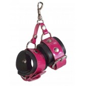 Розово-черный брелок  Наручники - Sitabella - купить с доставкой в Керчи