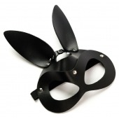 Черная маска  Зайка  с длинными ушками - Crazy Handmade - купить с доставкой в Керчи