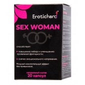 Капсулы для женщин Erotichard sex woman - 20 капсул (0,370 гр.) - Erotic Hard - купить с доставкой в Керчи