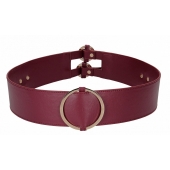 Бордовый ремень Halo Waist Belt - размер L-XL - Shots Media BV - купить с доставкой в Керчи
