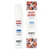 Возбуждающий гель Raspberry Mint с ароматом малины и мяты - 15 мл. - Exsens - купить с доставкой в Керчи