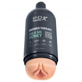 Телесный мастурбатор-вагина Shower Therapy Milk Me Honey - Pipedream - в Керчи купить с доставкой