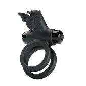 Черное эрекционное виброкольцо Passionate Ring IX - Baile - в Керчи купить с доставкой