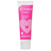 Возбуждающий гель на водно-силиконовой основе Cosmo Vibro с ароматом земляники - 50 гр. - Биоритм - купить с доставкой в Керчи