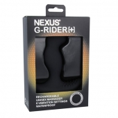 Черный вибромассажер простаты Nexus G-Rider+ - 12,6 см. - Nexus Range - в Керчи купить с доставкой