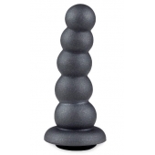 Серая насадка-ёлочка PLATINUM 4,5’’ - 12,5 см. - LOVETOY (А-Полимер) - купить с доставкой в Керчи