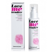 Съедобное согревающее массажное масло Love Me Tender Cotton Candy с ароматом сладкой ваты - 100 мл. - Love to Love - купить с доставкой в Керчи