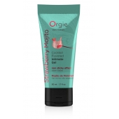 Съедобный интимный гель Orgie Lube Tube Cocktail Strawberry Mojito - 50 мл. - ORGIE - купить с доставкой в Керчи
