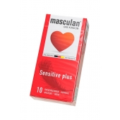 Презервативы Masculan Sensitive plus - 10 шт. - Masculan - купить с доставкой в Керчи