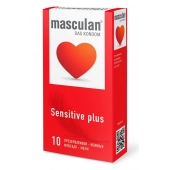Презервативы Masculan Sensitive plus - 10 шт. - Masculan - купить с доставкой в Керчи