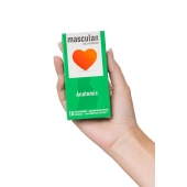 Презервативы анатомической формы Masculan Anatomic - 10 шт. - Masculan - купить с доставкой в Керчи