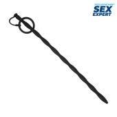 Черный стимулятор уретры Sex Expert - Sex Expert - купить с доставкой в Керчи