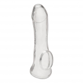 Прозрачная насадка на пенис Transparent Penis Enhancing Sleeve Extension - 15,9 см. - BlueLine - в Керчи купить с доставкой
