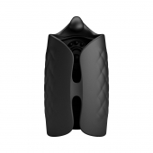 Черный мастурбатор с вибростимуляцией головки Black Glans Trainer - Baile - в Керчи купить с доставкой