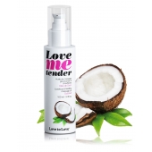 Съедобное согревающее массажное масло Love Me Tender Cocos с ароматом кокоса - 100 мл. - Love to Love - купить с доставкой в Керчи
