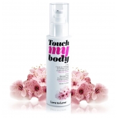 Силиконовый лубрикант 2-в-1 Touch My Body с ароматом вишнёвого цвета - 100 мл. - Love to Love - купить с доставкой в Керчи